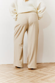 Waistband Detail Tailored Trouser