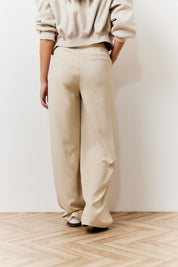 Waistband Detail Tailored Trouser