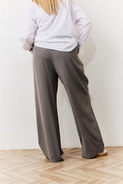 Waistband Detail Tailored Trouser