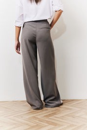 Waistband Detail Tailored Trouser