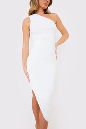 Slinky Rushed Midi Dress