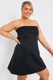 Bandeau a Line Mini Dress