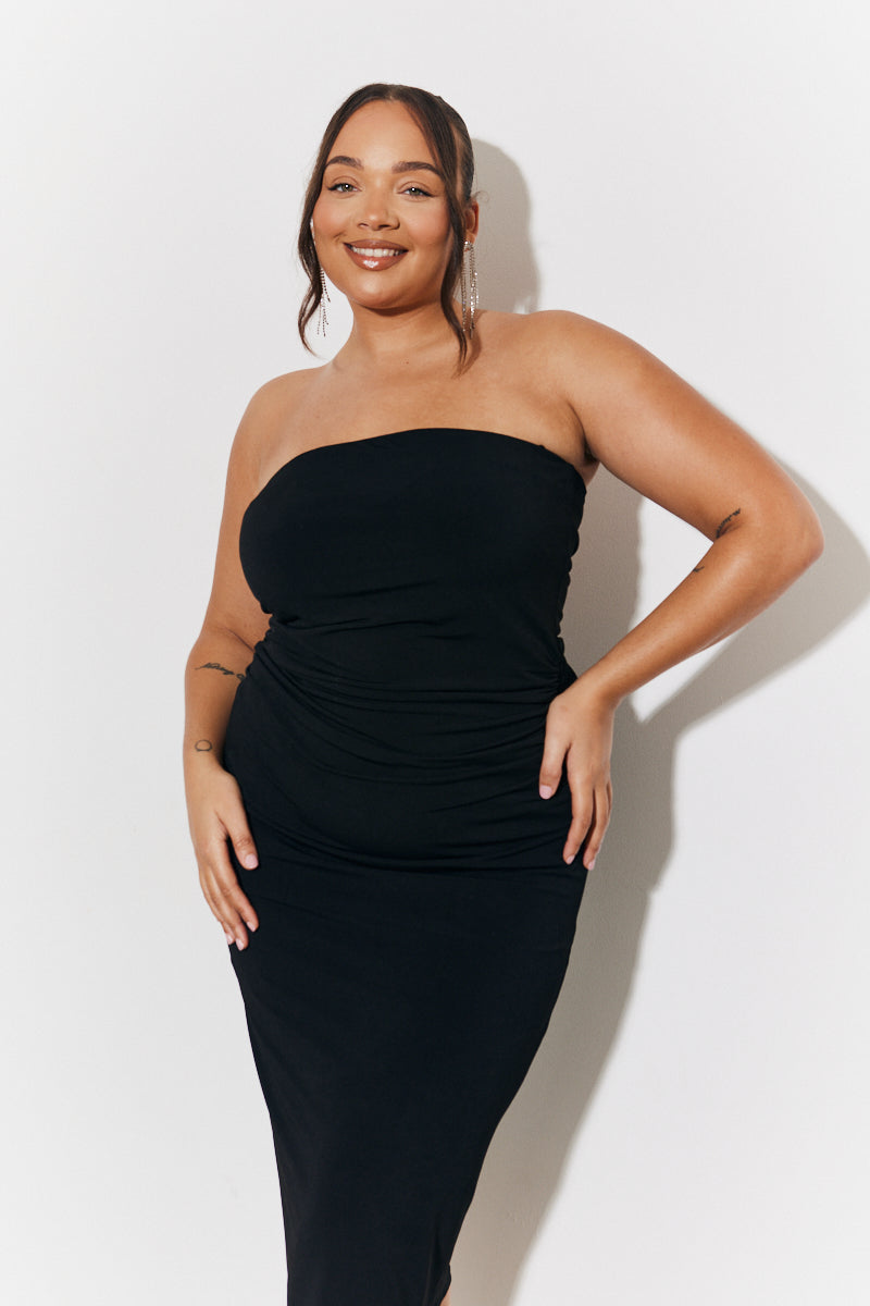 Magisculpt Bandeau Bodycon Midaxi Dress