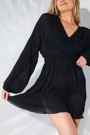 Crinkle Floaty Dress