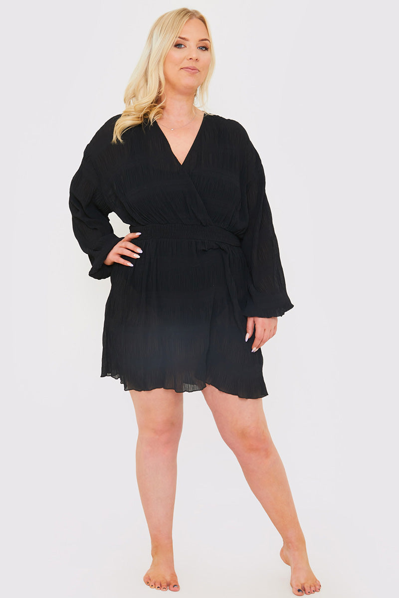 Crinkle Floaty Dress