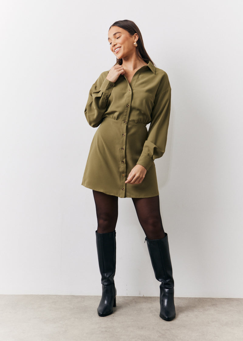 Mini Shirt Dress