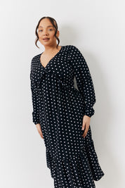 Check Mini Smock Dress
