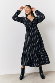 Check Mini Smock Dress