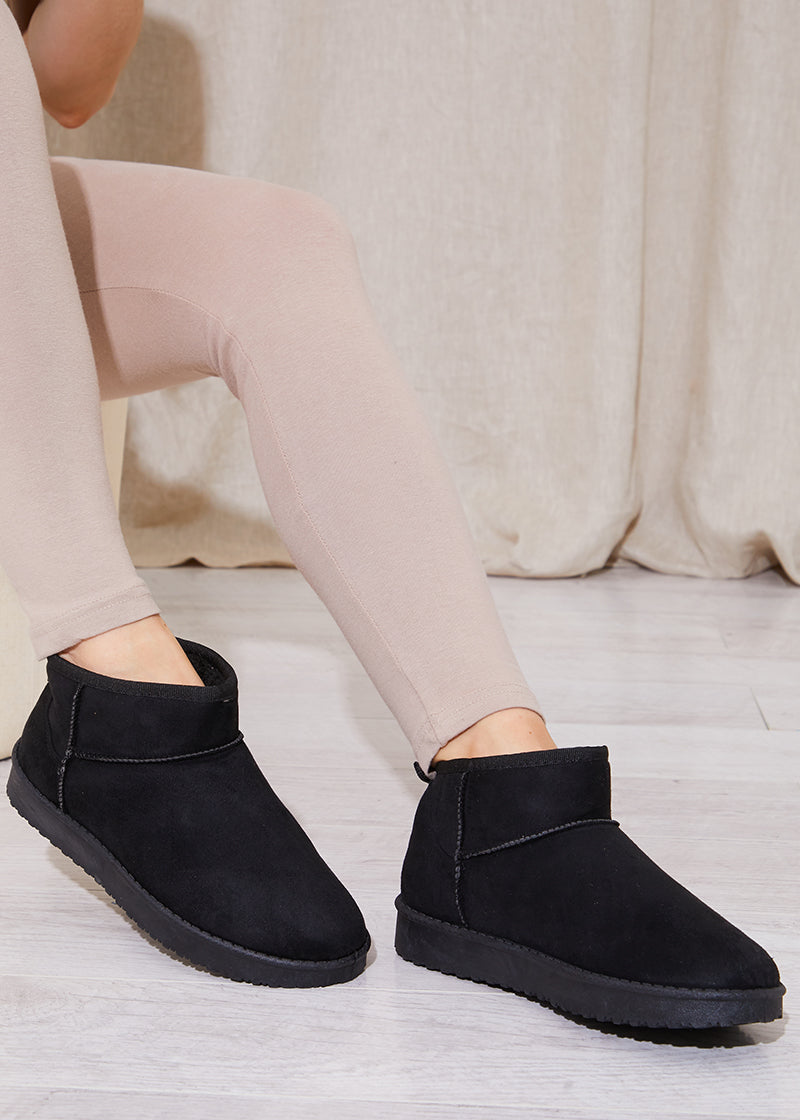 Mini Faux Suede Boot