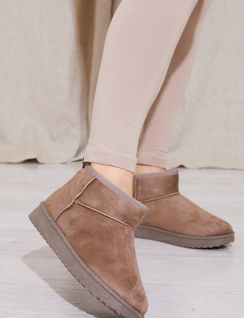 Mini Faux Suede Boot