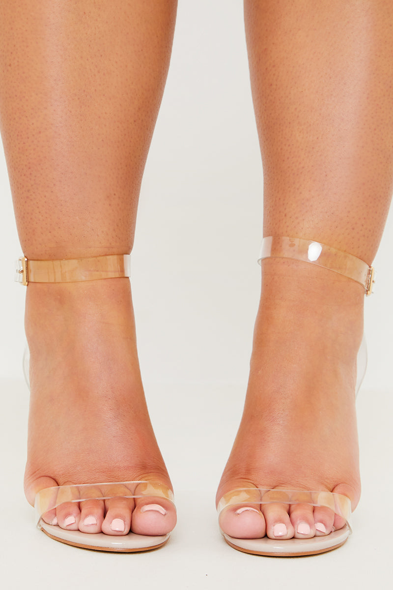 Clear Perspex Heel