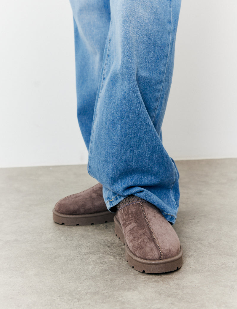 Aztec Faux Suede Shoe