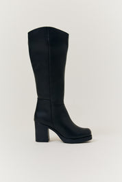 Bella Chunky Heeled High Leg Boot