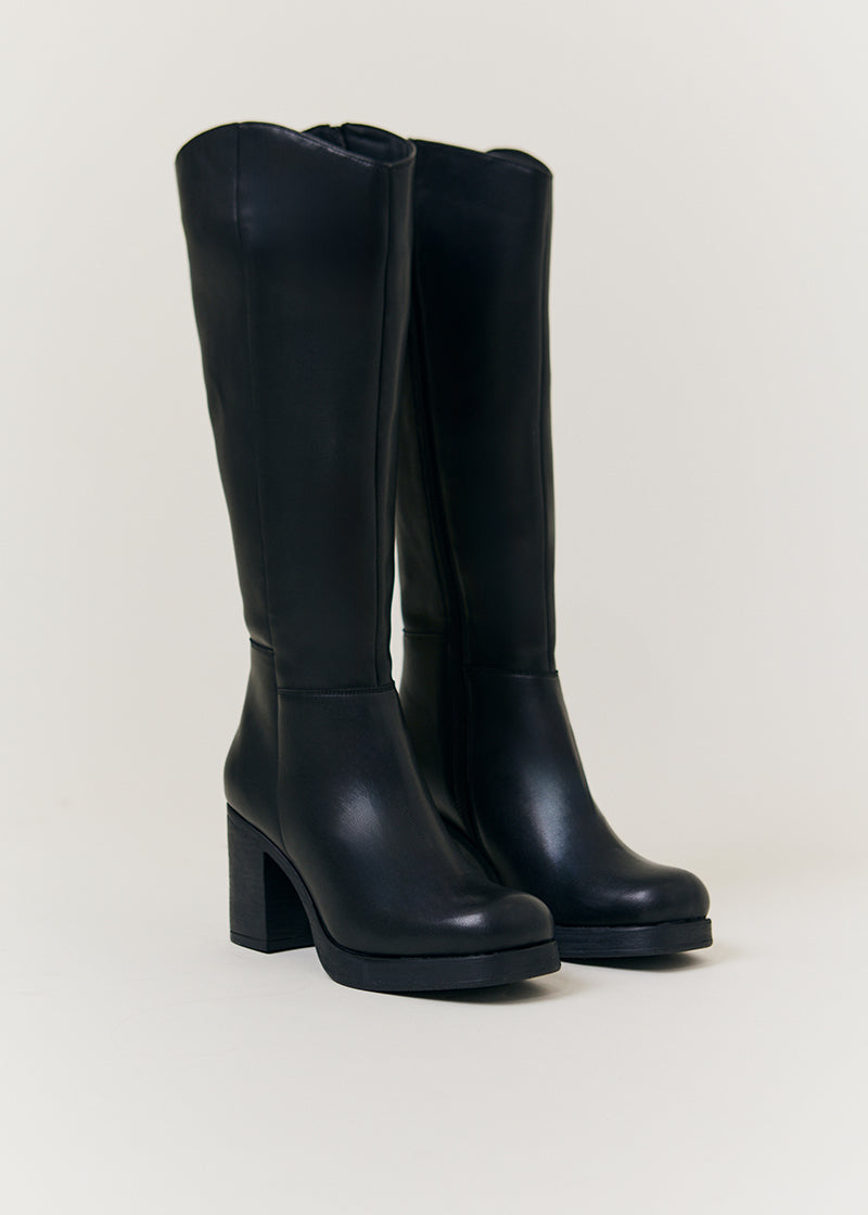 Bella Chunky Heeled High Leg Boot