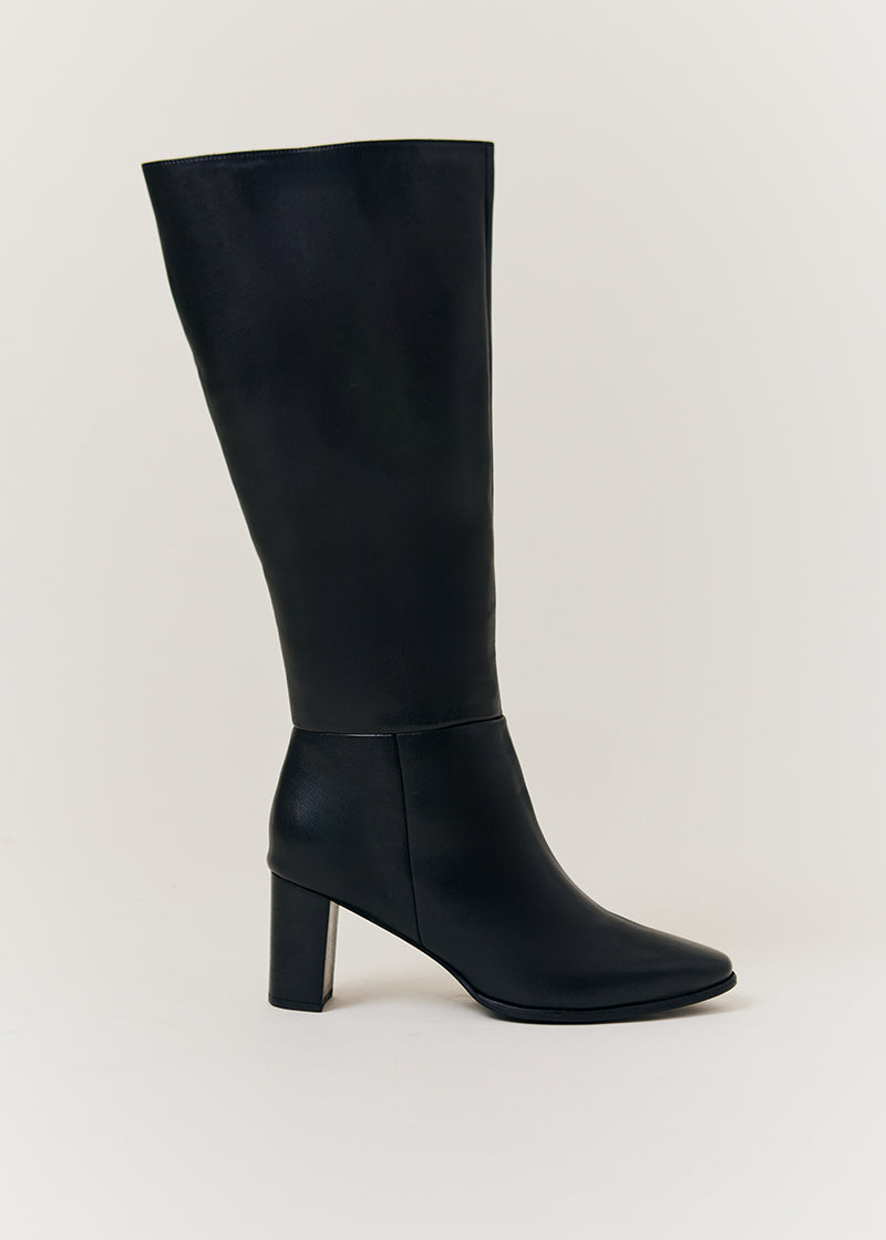 Kylie Heeled High Leg Boot