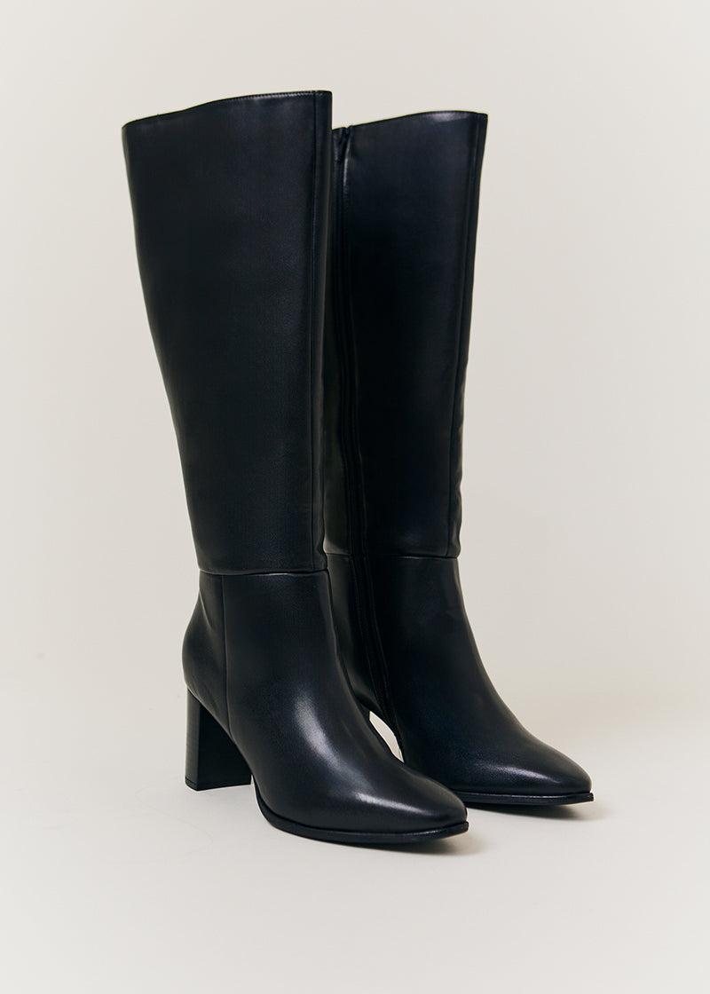 Kylie Heeled High Leg Boot