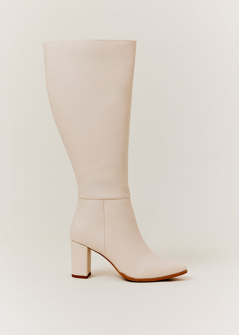 Kylie Heeled High Leg Boot