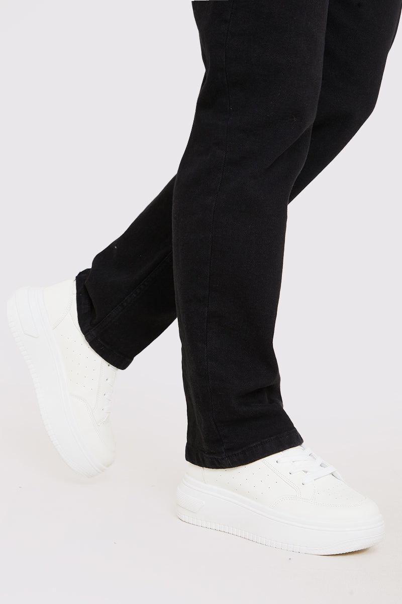 Platform Lace Up Trainer