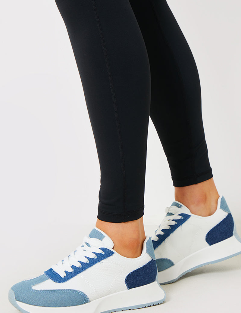 Denim Contrast Detail Trainer