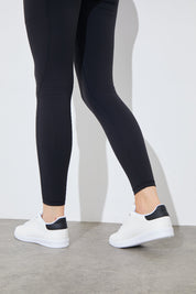 Contrast Colour Heel Lace up Trainers