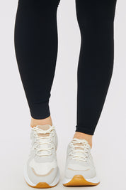 Suede Contrast Colour Trainers