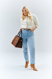 Sofia Straight Mom Jeans
