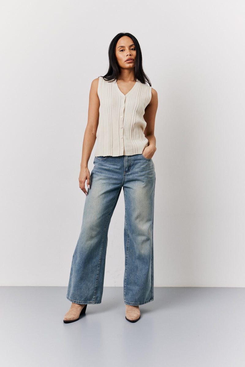 Straight Leg Jeans