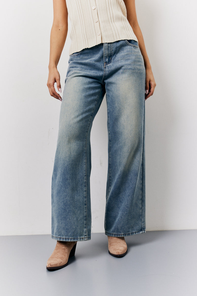 Straight Leg Jeans