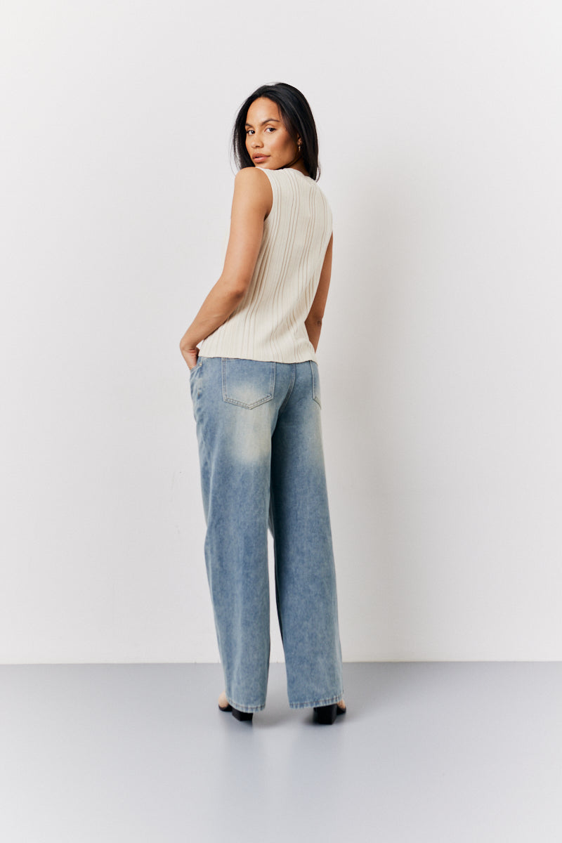 Straight Leg Jeans