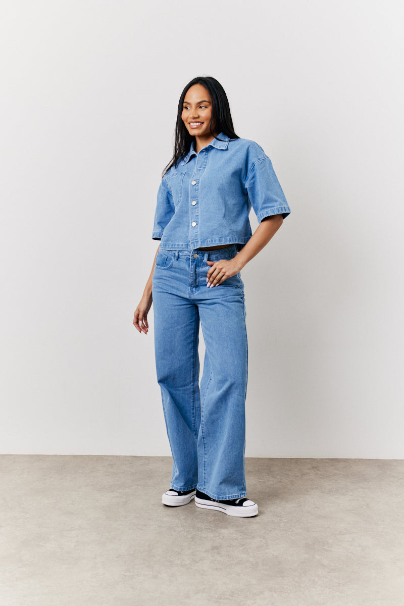 Straight Leg Jeans