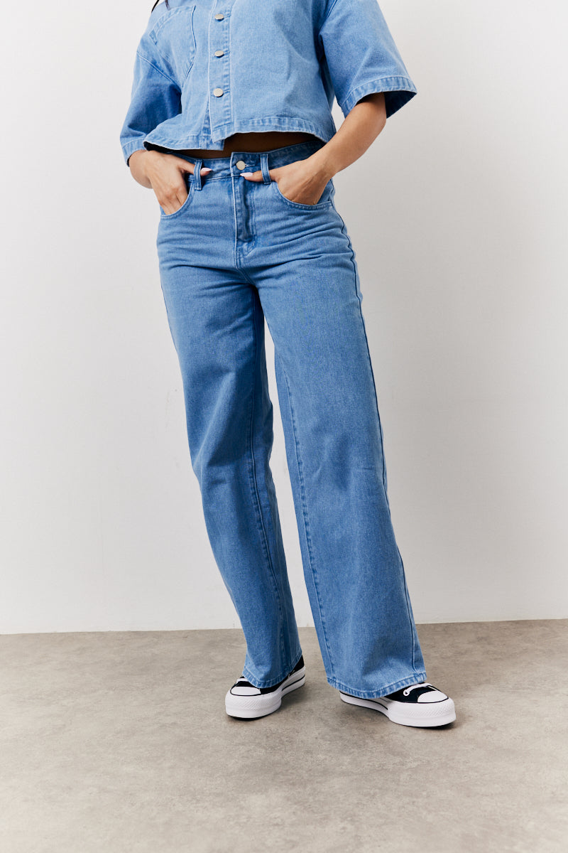 Straight Leg Jeans