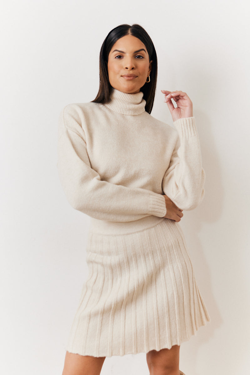 Sl Turtle Neck Co-Ord Jumper
