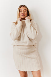 Sl Turtle Neck Co-Ord Jumper