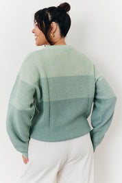 Tonal Crew Neck Knit Jumper
