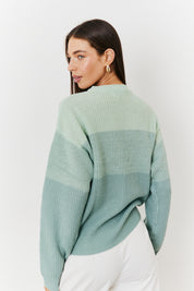 Tonal Crew Neck Knit Jumper