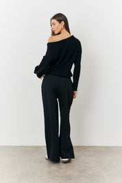 Off Shoulder Knit Jumper