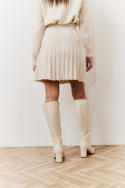 Sl Pleated Co-Ord Mini Skirt