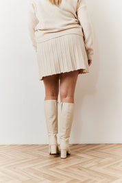 Sl Pleated Co-Ord Mini Skirt