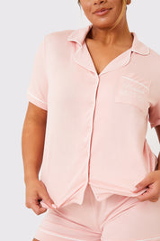 BrideS Besties Jersey Short Sleeve Pj Set