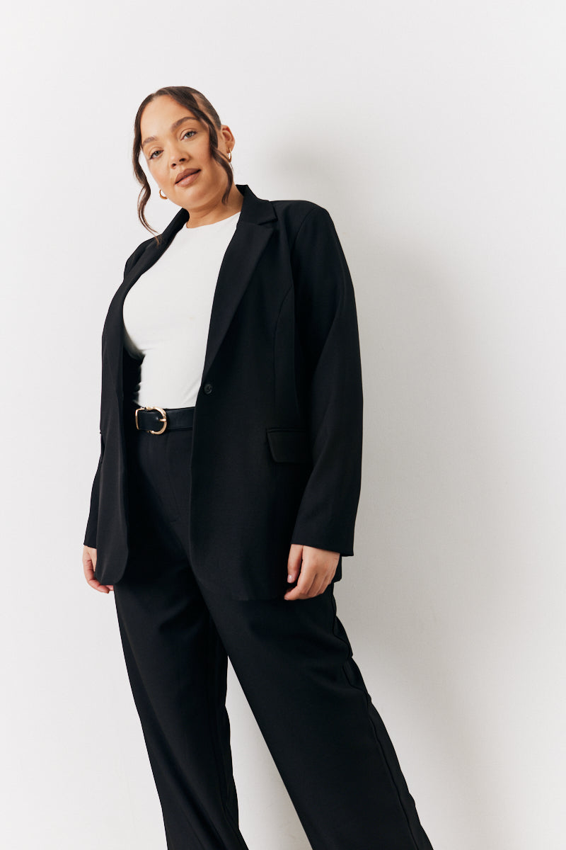 Relaxed Pocket Detail Blazer