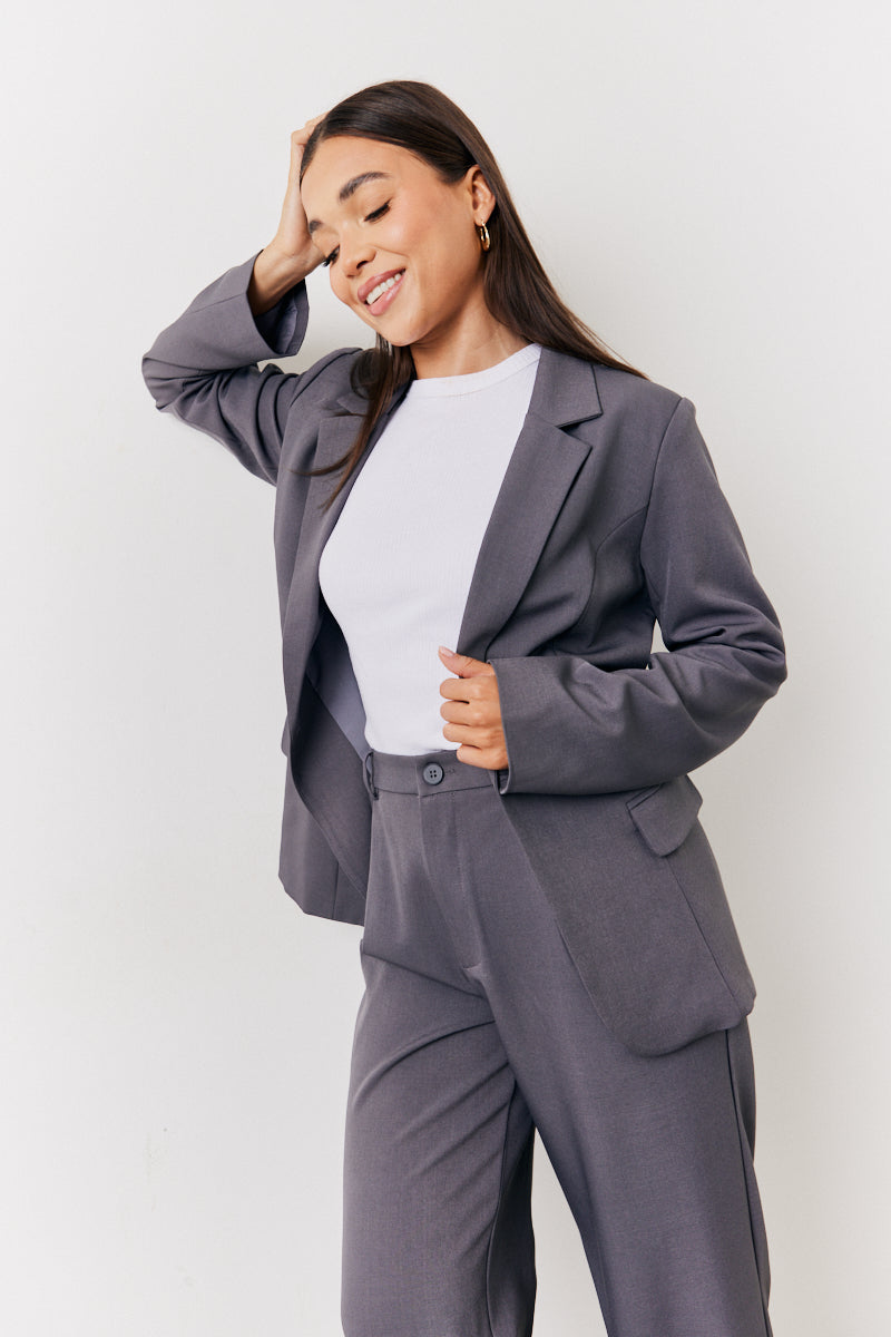 Relaxed Pocket Detail Blazer