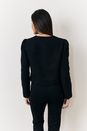 Occasion Sequin Bow Boucle Jacket