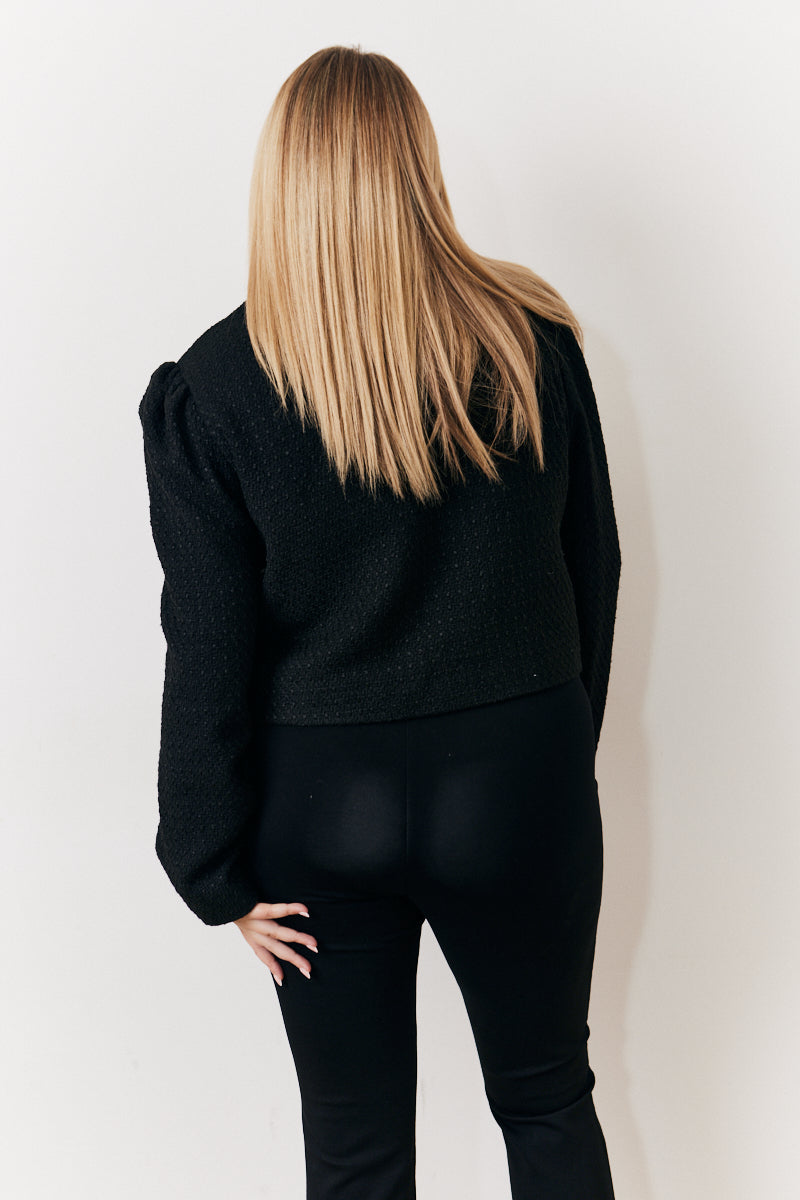 Occasion Sequin Bow Boucle Jacket