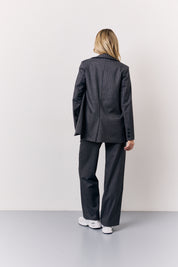 Pinstripe Tailored Blazer