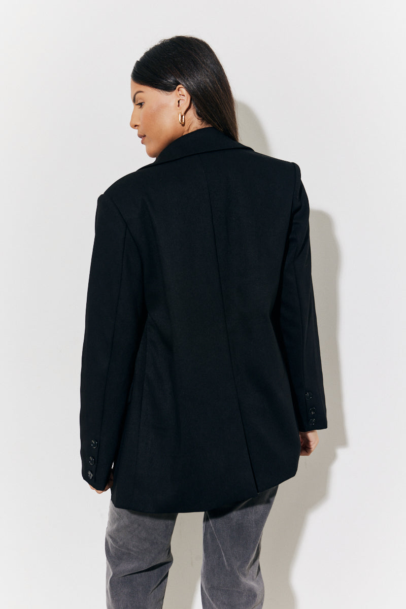 Relaxed Brushed Blazer