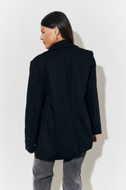 Relaxed Brushed Blazer