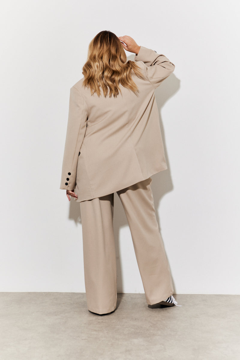 Relaxed Brushed Blazer
