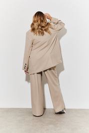 Relaxed Brushed Blazer