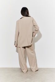 Relaxed Brushed Blazer