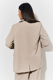 Relaxed Brushed Blazer